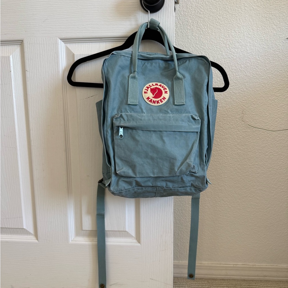 Fjallraven Kids Backpack in Light Blue
